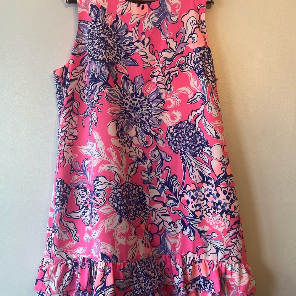 Lilly Pulitzer Pink and Blue Floral Womens
